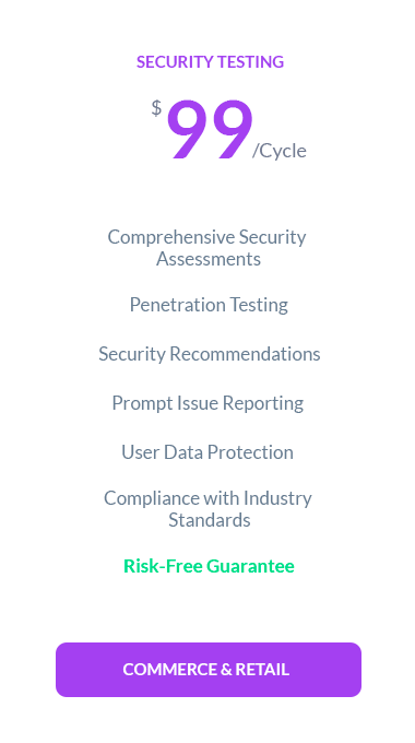 Security Testing for Commerce & Retail