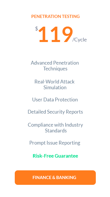 Penetration Testing for Finance & Banking