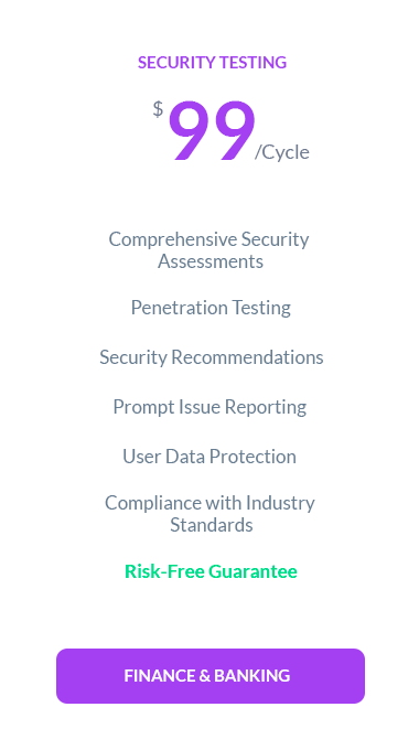 Security Testing for Finance & Banking