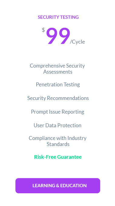 Security Testing for Learning & Education