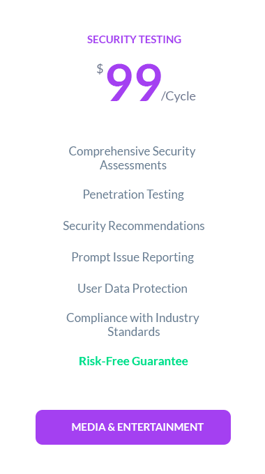 Security Testing for Media & Entertainment